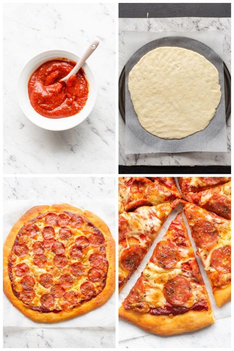 Low Carb Low Calorie Recipes, Low Calorie Bread, Calories Pizza, Low Calorie Pizza, Low Carb Low Calorie, Home Made Pizza, Craving Carbs, Pizza Shapes, Two Ingredient