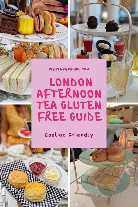 Instagrammable London, Gluten Free High Tea, Benefits Of Gluten Free Diet, Gluten Free Afternoon Tea, Gluten Free Benefits, Gluten Free London, Places To Go In London, Afternoon Tea In London, Tea In London