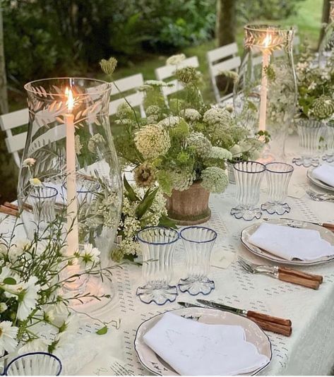 One Long Table Dinner Party, Tablescape With Lemons, Augusta Cole Wedding, Hamptons Dinner Party, Summer Wedding Tablescapes, Augusta Cole, Wedding Dinner Table Setting, Wedding Ideas 2024, Brick Wedding