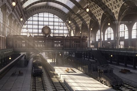 LA GARE D'ORSAY, PARIS - 1897 by GOLDSMOOTH | Architecture | 3D | CGSociety