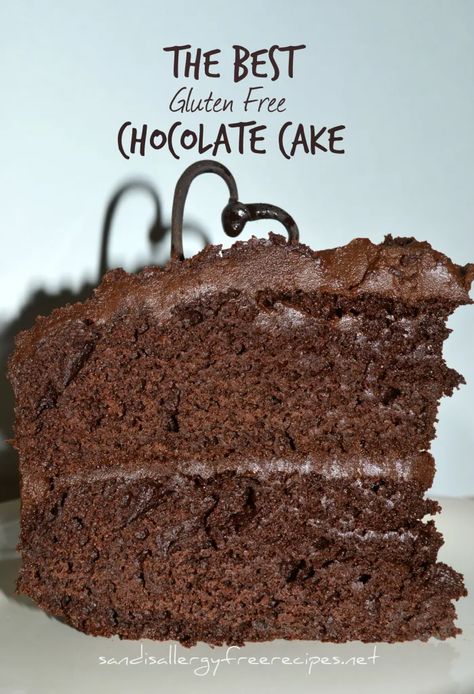 Dairy Free Cakes Recipe, Nastya Cake, Best Gluten Free Chocolate Cake, Gluten Free Dairy Free Cake, Cake Gluten Free Dairy Free, Chocolate Cake Gluten Free, Sugar Free Chocolate Cake, Dairy Free Chocolate Cake, Gluten Free Cake Recipe