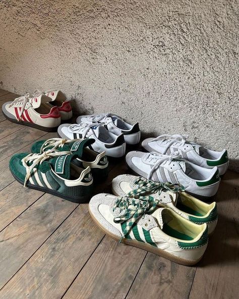 Samba Adidas, Adidas Outfit Shoes, Men's Adidas (men), Adidas Shoes Mens, Streetwear Shoes, Shoe Inspo, Aesthetic Shoes, Swag Shoes, Latest Sneakers