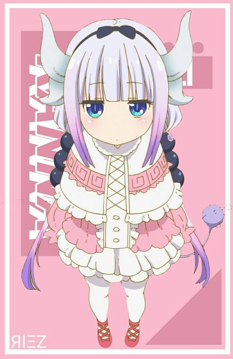 Kanna Kamui Android Wallpaper By:Riez Kanna Kamui Wallpaper, Kana Kamui, Kanna Kobayashi, Kanna Kamui, Mini Dragon, Dragon Maid, Miss Kobayashi's Dragon Maid, Anime Wallpaper Phone, Hello Kitty Pictures