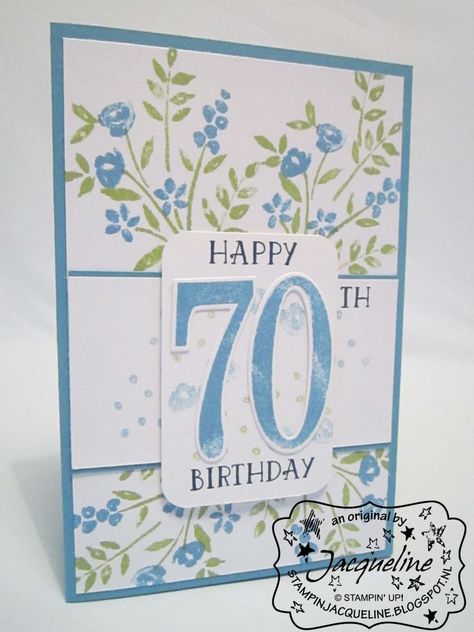 65th Birthday Cards, Stampin Up Birthday Cards, 80th Birthday Cards, Special Birthday Cards, 70th Birthday Card, Bday Cards, Birthday Cards For Women, Birthday Numbers, Stamping Up Cards