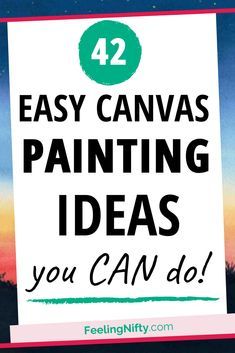 Quotes Landscape, Cute Diy Ideas, Easy Paintings For Beginners, Creative Quotes, Christmas Creative, Painting Ideas For Beginners, Trippy Painting, Small Canvas Paintings, Canvas Painting Ideas