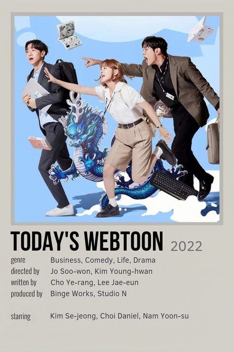 Webtoon Minimalist Poster, Must Watch Netflix Movies, Today's Webtoon, Disney Movies List, Good Animated Movies, Korean Drama Series, W Two Worlds, Korean Drama Tv, Drama Tv Shows