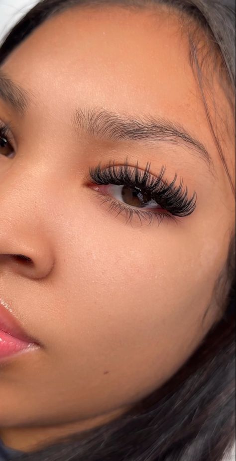 Doll Eye Lash Extensions, Hybrid Doll Eye Lash Extensions, Eye Lash Extensions Styles, Hybrid Lash Extensions Styles, Doll Eye Lash, Lash Techniques, Hybrid Lash Extensions, Black Hair Protective Styles, Eye Lash Extensions