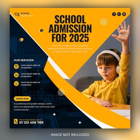 School Advertisement Poster Design, School Advertising Poster Ideas, Educational Advertisement, School Creative Ads, School Admission Poster Design, Admission Poster Design, School Ads, School Photoshoot, School Advertising