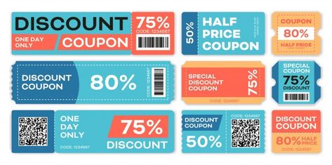 Special offers promo vouchers templates ... | Free Vector #Freepik #freevector #sale #gift #cartoon #shopping Black Friday Shopping Bags, Best Coupon Sites, Black Friday Banner, Black Friday Sale Banner, Surprise Box Gift, Coupon Websites, Paper Banners, Coupon Apps, Online Coupons