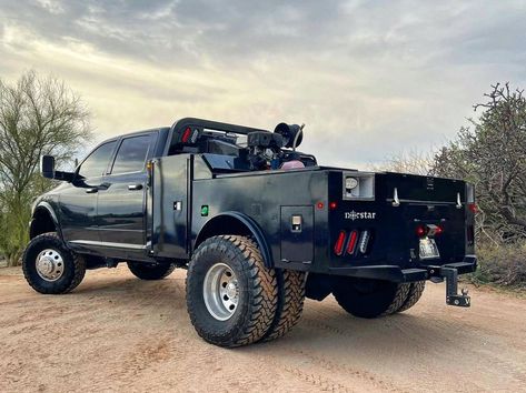 It's always nice to see a happy customer! Give us a visit! 🛻 🧰 #norstartruckbeds #flatbed #truckthursday #flatbedtruck #flatbedtrucking #flatbedlife #trucking #diesel #dieseltrucks #dieseltruckaddicts #truckbuild #lifted #liftedtrucks #dually #backroad #norstarcompany Lifted Dually Trucks, Lifted Dually, Welding Beds, Dodge 3500, Custom Truck Beds, Dodge 2500, Dually Trucks, Custom Truck, Built Truck