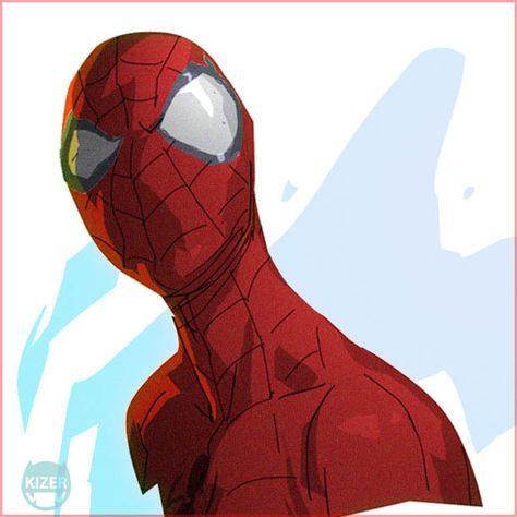 Superior Spiderman, Colored Sketches, Spiderman Poses, All Spiderman, Artist Character, Spiderman Drawing, Tumblr Page, Project Red, Spectacular Spider Man