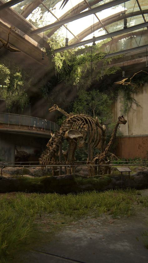 Abandoned Places Zombie Apocalypse, Overgrown Train Station, Dino Core Aesthetic, Apocalyptic World Aesthetic, Apocalyptic Aesthetic Wallpaper, The Last Of Us Overgrown, Nature Apocalypse Aesthetic, Post Apocalyptic Scenery, The Last Of Us Buildings