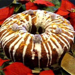 Olive Oil Cranberry Bundt Cake Recipe Cranberry Bundt Cake, Pineapple Bread Pudding, Coffee Cake Bundt, Baking With Olive Oil, Olive Oil Cake Recipe, Breakfast Coffee Cake, No Egg Desserts, Bundt Cake Recipe, Cinnamon Cake