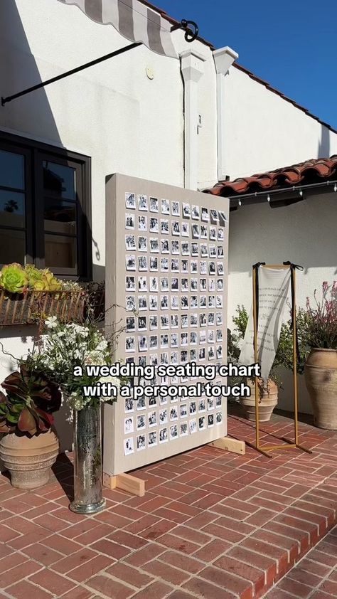 The sweetest seating chart display I have ever seen. Such an impactful... | Wedding Seating Chart | TikTok Bridesmaids Spring Wedding, Party Seating Chart, Seating Chart Display, Wedding Seating Chart Display, Bridesmaids Spring, Wedding Content, Party Seating, Wedding California, Bay Area Wedding