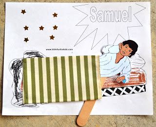 Samuel Bible Story, Bible Story Activities, Samuel Bible, Sunday School Projects, Preschool Bible Lessons, Bible Story Crafts, Preschool Projects, Preschool Bible, Story Activities