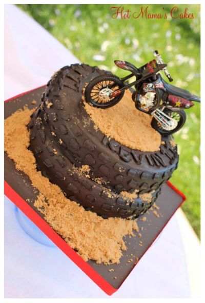 Motorcycle Cake Kids, Bike Birthday Parties, Dirt Bike Party, Motorcycle Cake, Bike Cakes, Dirt Bike Birthday, Pear Cake, Pear Recipes, Anniversary Dinner