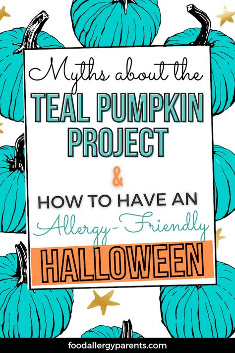 Teal Pumpkin Decor, Teal Pumpkin Project Ideas, Teal Pumpkin Ideas, Allergy Free Halloween Treats, Teal Pumpkin Project Signs, Turquoise Pumpkins, Pumpkin Meaning, Teal Halloween, Allergy Friendly Halloween