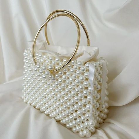 place your order and have a customized beaded bag like this . . . . #beadedhandbags #beautiful #beaded #beautiful #beautifuldestinations #beadedbracelets #beautifuldestinations #explore #smallbusiness #connectwithcommunity #fypage Pearl Bags, Hook Crochet, Hand Beaded Bag, Crystal Handbag, Beaded Clutch Bag, Sac Diy, Bags Style, Diy Embroidery Designs, Handmade Crochet Bags