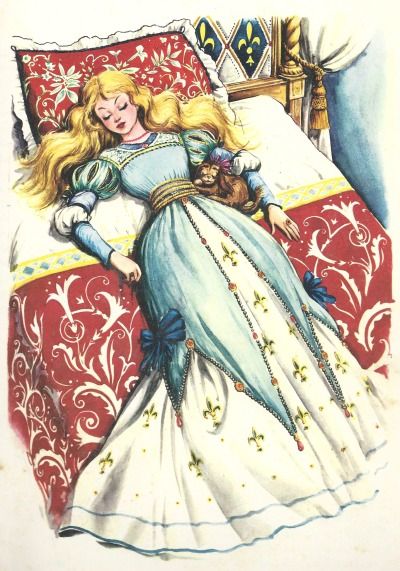 http://fairytalemood.tumblr.com/post/109403864140/niladhevan-illustrated-fairy-tales Sleeping Beauty Art, Illustration Children, 동화 삽화, Images Disney, Fairytale Illustration, Arte Disney, Beauty Illustration, Fairytale Art, Folk Tales