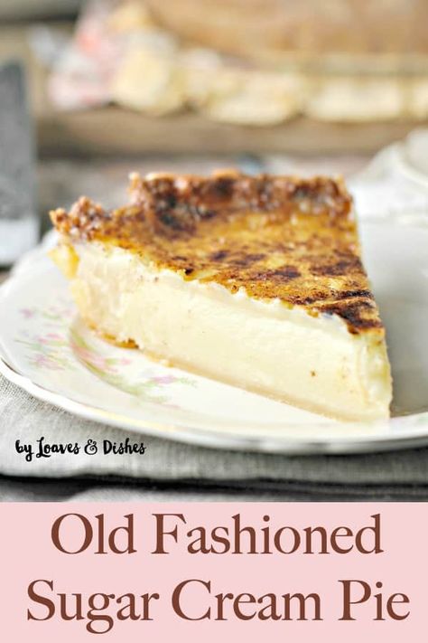 Old Fashioned Sugar Cream Pie, Sweet Cream Pie, Sugar Cream Pie Recipe, Snickers Torte, Boston Cream Pie Recipe, Raspberry Cream Pies, Best Coconut Cream Pie, Blueberry Cream Pies, Sugar Cream Pie