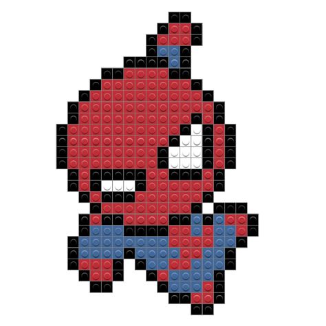 Spiderman Ps4 Wallpaper, Spiderman Pixel Art, Pixel Art Maker, Spiderman Painting, Art Spiderman, Lego Mosaic, Spiderman Gifts, Spiderman Face, Avengers Superheroes