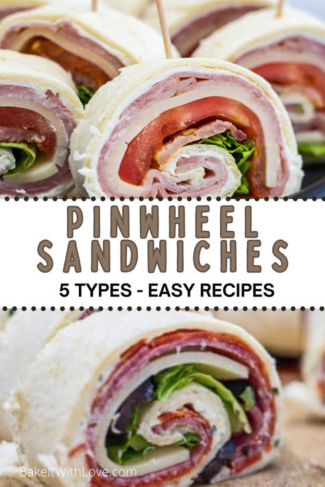 Pinwheel Sandwiches Aram Sandwiches Tortilla Rolls, Rolled Tortilla Sandwiches, Tortilla Sandwiches, Pinwheel Appetizers Cream Cheese, Sandwich Meals, Savory Sandwiches, Lunch Stuff, Salad Options, Pinwheel Sandwiches