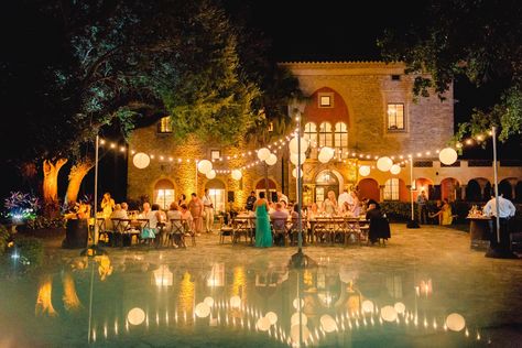 Deering Estate, Rustic Romantic Wedding, Romantic Wedding Centerpieces, Chair Rentals, Rustic Farmhouse Table, Farmhouse Tables, Garden Venue, Rustic Outdoor, Outdoor Venues