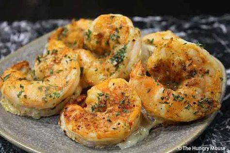 Roasted Jumbo Shrimp for a Crowd - The Hungry Mouse Shrimp For A Crowd, Jumbo Shrimp Recipes, Seafood Entrees, Grilled Shrimp Recipes, Shellfish Recipes, Jumbo Shrimp, Seafood Appetizers, Shrimp Recipes, Fish And Seafood