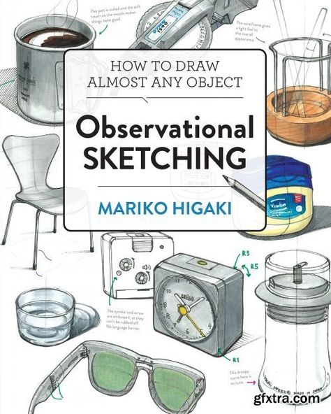 Observational Sketching:Hone Your Artistic Skills by Learning How to Observe and Sketch Everyday Objects English | 2020 | ISBN-13 : 978-1631598883 | 131 Pages | True PDF | 28.9 MB Learn to draw by sketching what surrounds you everyday. In Observational Sketching, author Mariko Higaki—an ISDA Gold Award–winning industrial designer based in Japan—teaches you how to practice and learn to sketch by using well-established observational techniques. Learn To Sketch, Observational Drawing, Gold Award, Industrial Design Sketch, Drawing Projects, Drawing Practice, Urban Sketching, Everyday Objects, Drawing Tips