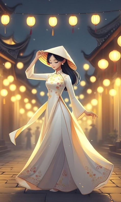 Vietnamese Ao Dai Traditional Dresses, Elegant Pose Reference, Vietnamese Aesthetic, Traditional Vietnamese Dress, Vietnam Traditional Dress, Traditional Vietnamese Clothing, Food Festival Poster, Vietnamese Traditional Clothing, Ao Dai Vietnamese