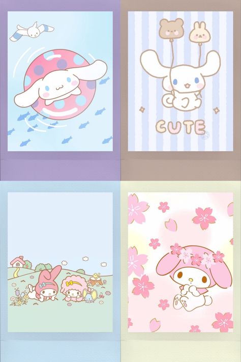 Cinnamoroll Photocard, Sanrio Printables, Sanrio Photocard Holder Template, Sanrio Photocard Holder Printable, Sanrio Diy, Sanrio Postcard, Cinnamoroll Sticker Sheet, Trading Card Template, Sanrio Stickers Sheet