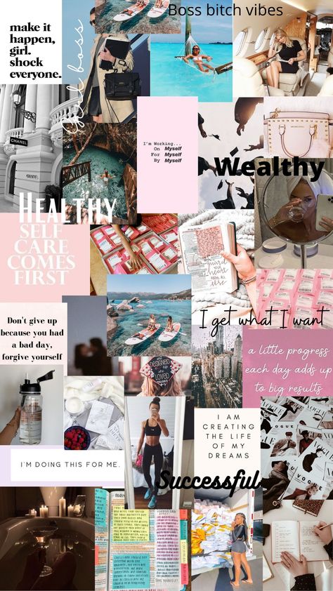 Vision Board Pictures House, Breanna Quan, 2023 Vision Board Pictures, 2022 Vision Board, 2023 Vision Board, 2022 Goals, Happy Aesthetic, Board Wallpaper, Board Pictures