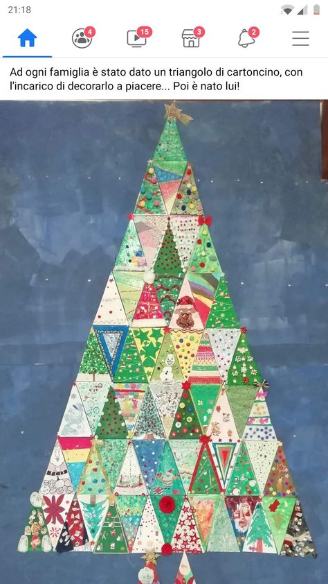 Art Auction Projects, Winter Art Lesson, Tree Display, Giant Poster, Christmas Teaching, Winter Art Projects, Preschool Christmas Crafts, Classroom Art Projects, Christmas Tree Art