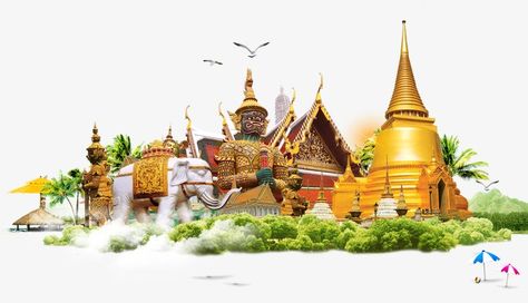 Bday Background, Art Pictures Ideas, Travel Advertising Design, Travel Brochure Design, Thailand Tourism, Thailand Art, Romantic Background, Bangkok Travel, Art Invitation