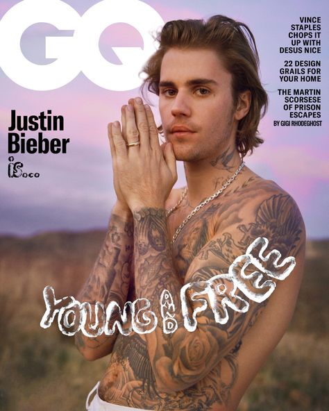 Justin Bieber GQ Magazine 2021 alternative cover Justin Bieber Magazine Cover, Justin Bieber Magazine, Justin Bieber Gq, Magazine Streetwear, Gq Magazine Covers, Gq Cover, Id Magazine, Media Magazine, Vince Staples