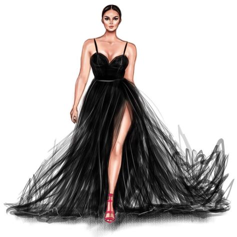 Barbie Fashion Sketches, Plus Size Art, Fashion Figure Drawing, Plus Size Fashion Tips, Fashion Model Poses, Dress Design Drawing, Fashion Illustration Dresses, Fashion Illustration Sketches, Dress Drawing