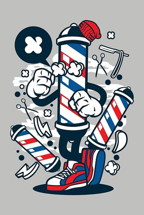 Sharp Haircut, Logo Barber, Barbershop Logo, Barber Shop Pole, Luxe Logo, Haircut Salon, Barber Shop Interior, Barber Logo, Barbershop Design