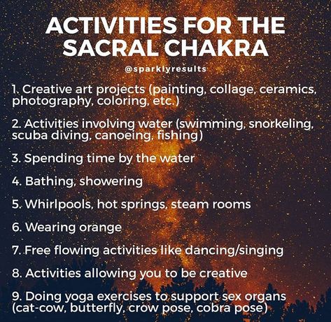 Sacral Chakra Activities, Chakra Activities, Instagram Activities, Healing Activities, Chakra Meditation Guided, Chakra Journal, Sacral Chakra Affirmation, Creative Art Activities, Sacral Chakra Healing