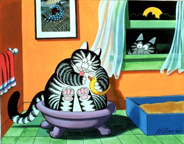 d Cat Peeping, What Cats Can Eat, Kliban Cat, Peeping Tom, Cats Artists, Cat Artwork, Cats Illustration, Cat Illustration, All About Cats