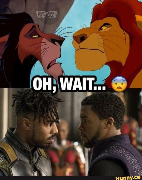 Lion King Funny, T Challa, Diy Science Experiments, King Black, Funny Disney Jokes, Funny Marvel Memes, Disney Jokes, Avengers Memes, Marvel Actors