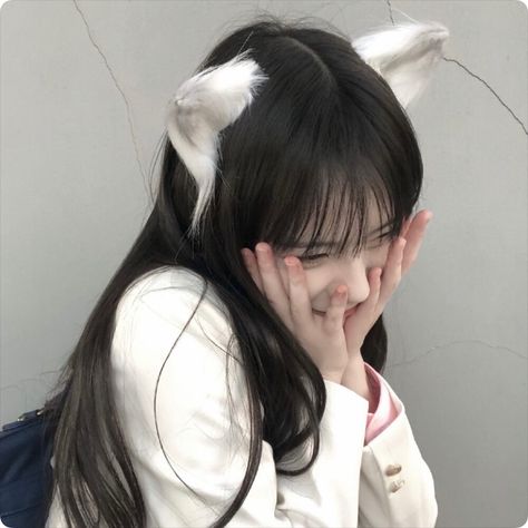 Mode Ulzzang, 얼짱 소녀, Korean Aesthetic, Uzzlang Girl, Japanese Aesthetic, Aesthetic Images, Kawaii Girl, Cat Girl