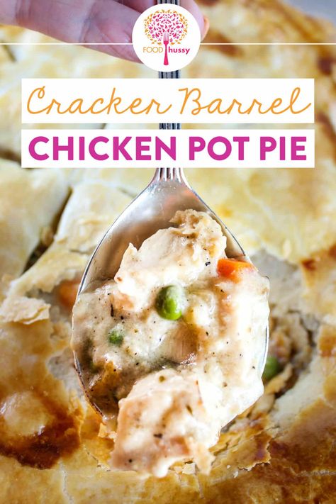 Classic Chicken Pot Pie Pillsbury, Parade Magazine Recipes, Chicken Pie With Pie Crust, Chicken Pot Pie Recipe With Rotisserie, Kfc Chicken Pot Pie Recipe Copycat, Allrecipes Chicken Pot Pie, Kraft Chicken Pot Pie, Copycat Cracker Barrel Chicken Pot Pie, Chicken Pot Pie With Heavy Cream