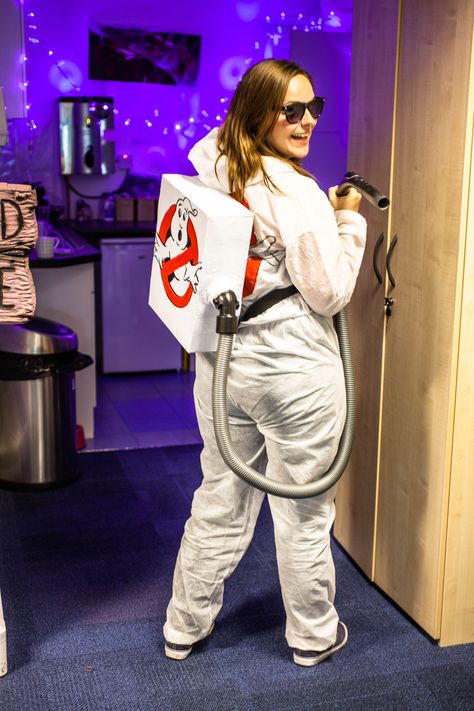 Ghost Busters Halloween Costumes, Ghost Buster Costume Diy, Gost Busters Costume, Ghost Buster Halloween Costume, Ghost Buster Costume, Ghost Busters Costume Women, Ghost Busters Costume, Diy Ghostbusters Costume, Ghostbuster Halloween Costume