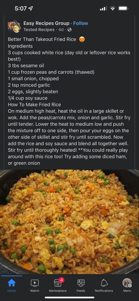 Homemade Chinese Fried Rice, Homemade Chinese Rice, Diy Fried Rice Easy, Easy At Home Chinese Food, How To Make Rice Taste Good, Homemade Chinese Food Recipes Fried Rice, Better Than Takeout Chicken Fried Rice, Chinese Food Fried Rice, Gluten Free Fried Rice Recipes