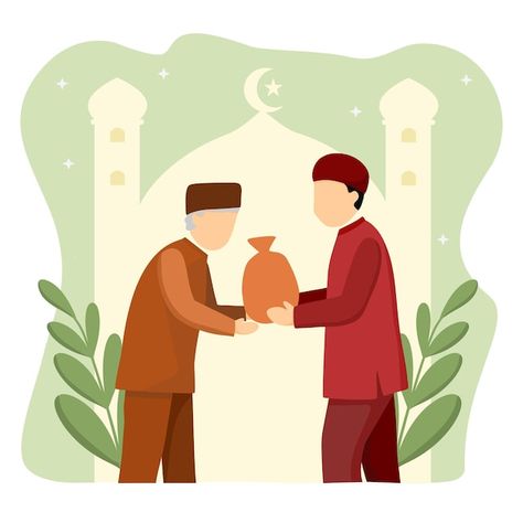 Mosque Illustration, Islamic Events, People Design, Idul Adha, Adha Mubarak, Eid Greetings, Islamic Artwork, Idul Fitri, Happy Eid