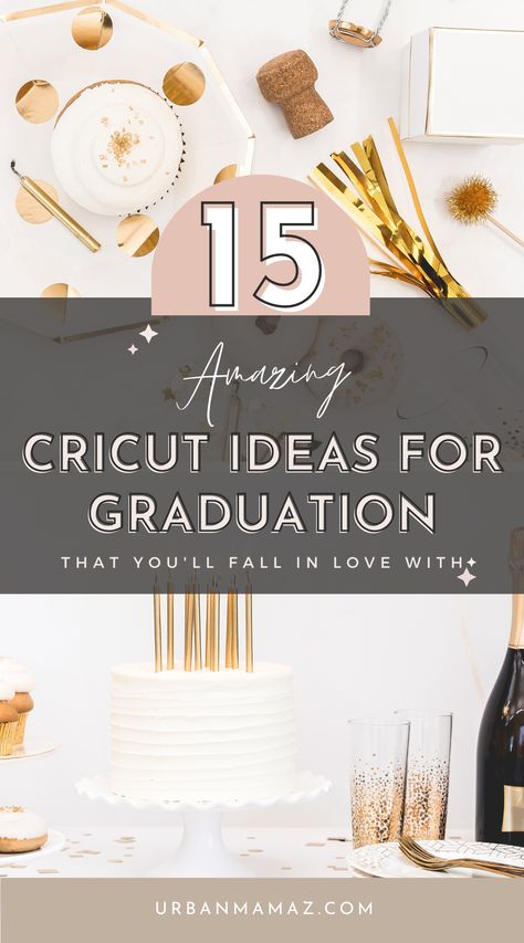 Looking for amazing Cricut ideas for graduation that you'll fall in love with? Check out these 15 Cricut graduation ideas that are full of style. Graduation Party Cricut Ideas, Graduation Cricut Projects, Graduation 2024 Ideas, Cricut Graduation Decorations, Graduation Cricut Ideas, Diy Graduation Banner, Cricut Graduation, Graduation Letter, Graduation Boards