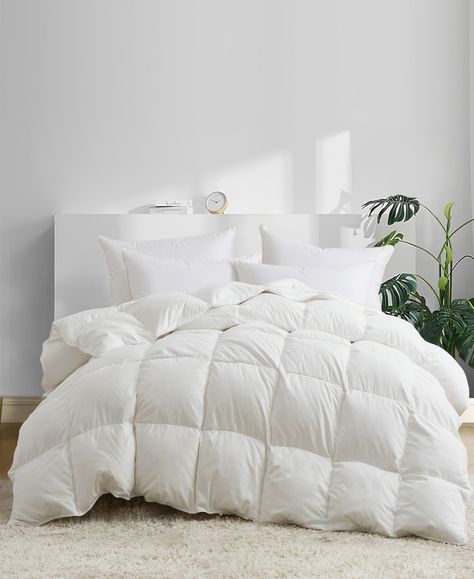 in stock White Puffy Blanket, White Fluffy Comforter Bedroom, Bed Sheets Twin Size, White Textured Comforter, White Puffy Comforter, Big Fluffy Bed, Fluffy White Bedding, All White Bedding, White Bed Comforters