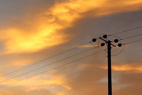 Sunset Telephone Wires Painting, Drawn Together, Sunset Summer, Orange Sky, Art Things, Summer Sky, Sun Set, Sunday Morning, Art Fair