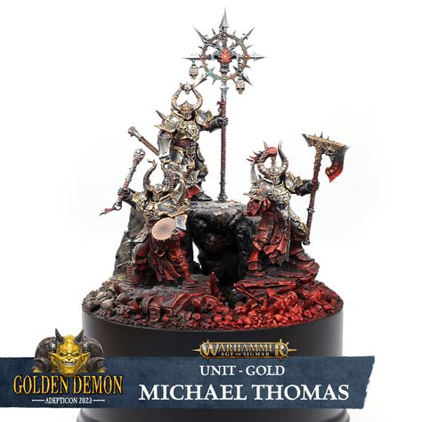 Golden Demon 2023 at AdeptiCon – The Winners Revealed - Warhammer Community Golden Demon Winners, Golden Demon, Colorful Website, Model Painting, Warhammer Fantasy, This Year, Miniatures, The Unit, The Incredibles