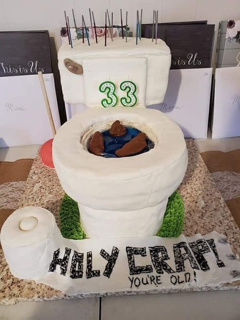 33rd Birthday Cake, Funny Cake Ideas, Food Decorating, Got 7, 33rd Birthday, Food Decoration, Birthday Bash, Cake Ideas, Creative Ideas